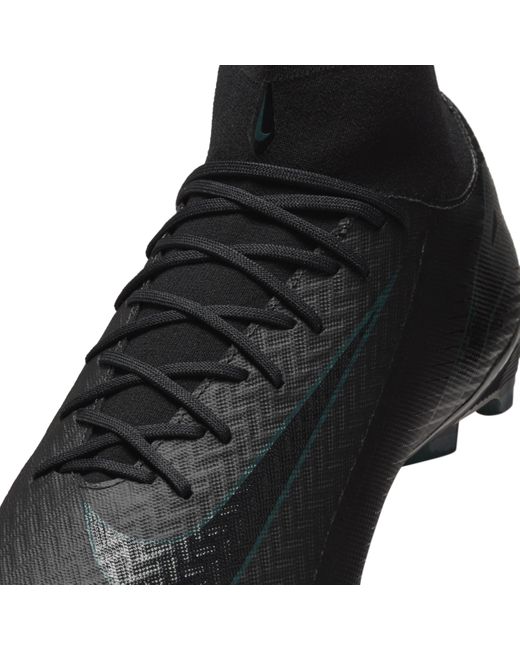 Nike Black Mercurial Superfly 10 Academy Mg High-Top Soccer Cleats for men