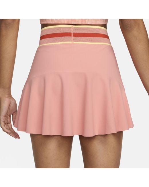 Nike Pink Court Slam Tennis Skirt Polyester