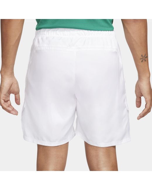 Nike White Court Victory Dri-fit 18cm (approx.) Tennis Shorts 50% Recycled Polyester for men