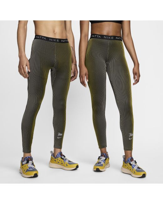 Nike Green X Patta Running Team leggings Polyester for men