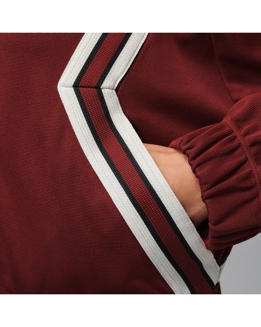Nike Red Brooklyn Full-Zip Track Jacket