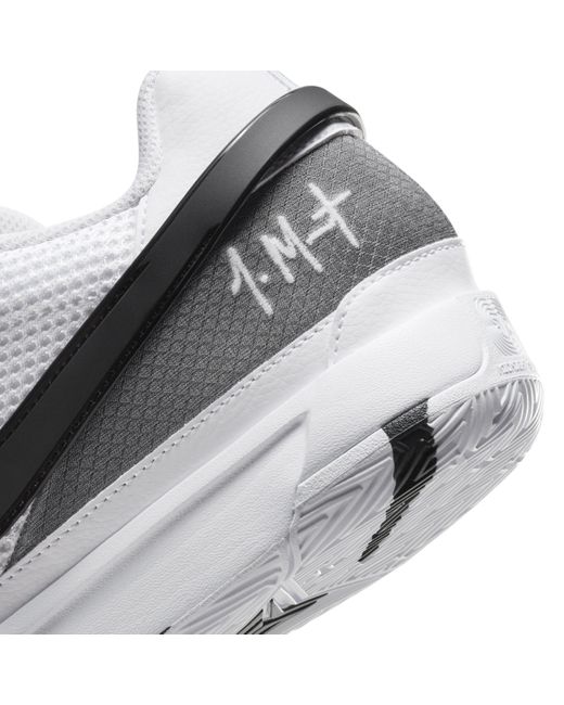 Nike Ja 1 "white/black" Basketball Shoes
