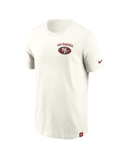 Nike White San Francisco 49ers Blitz Essential Nfl T-shirt for men
