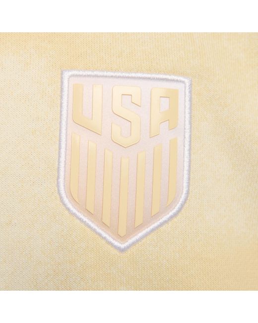 Nike Natural Usmnt Standard Issue Dri-fit Soccer Pullover Hoodie for men