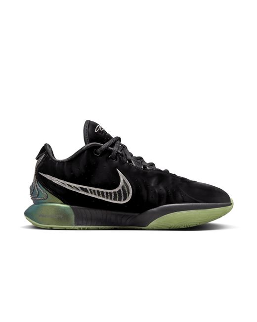Nike Black Lebron Xxi 'tahitian' Basketball Shoes