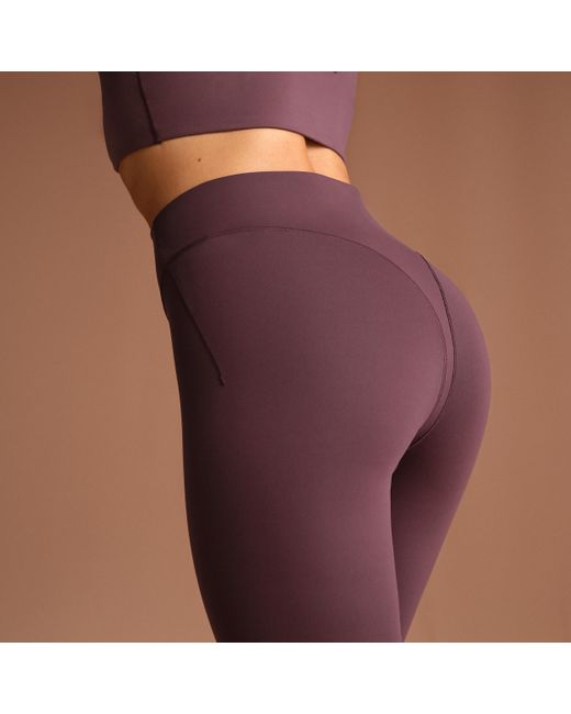 Nike Orange 'Sskims Matte High-Waisted V-Line 26" Leggings