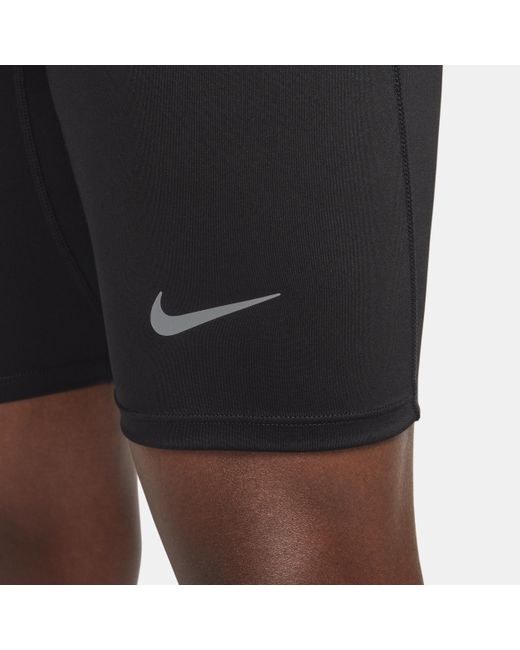 Tights da running a metà lunghezza con slip foderato dri-fit fast di Nike in Blue da Uomo