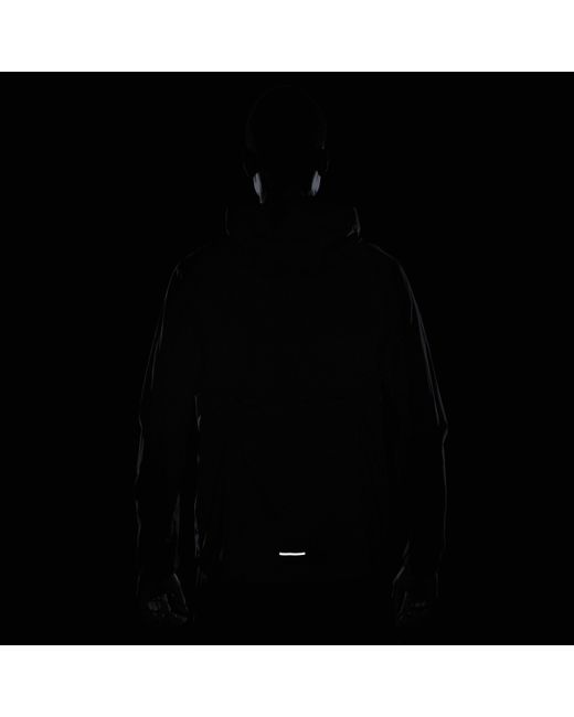 Nike Black Windrunner Repel Running Jacket 50% Recycled Polyester for men