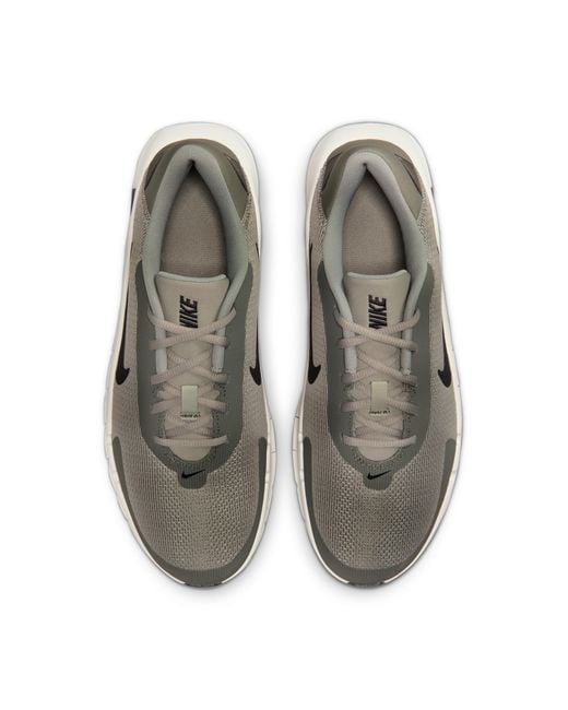 Nike Brown Flex Train Workout Shoes for men