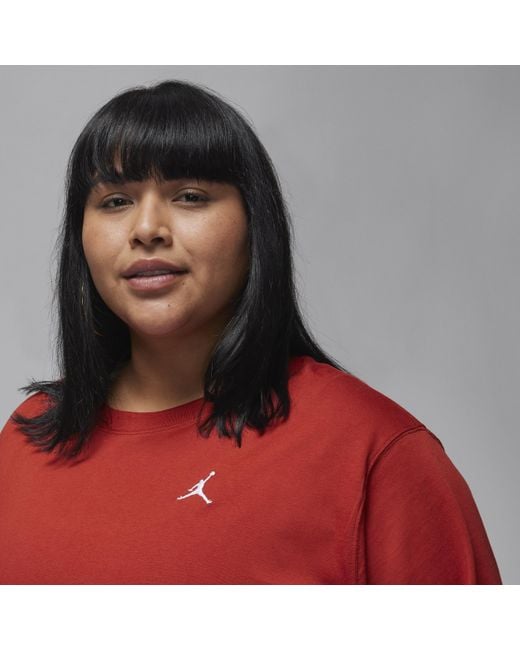 Nike Red Essentials Girlfriend T-shirt (plus Size)
