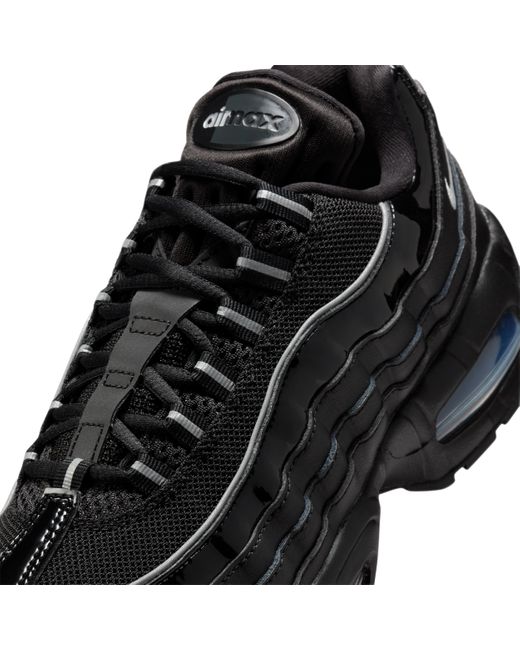 Nike Black Air Max 95 Big Bubble Shoes
