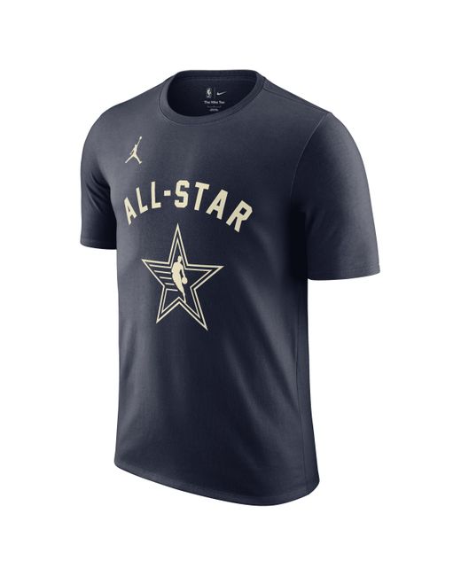 Nike Blue Damian Lillard 2024 Nba All-star Weekend Essential T-shirt for men