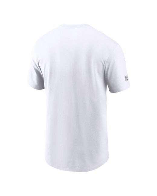 Nike White Green Bay Packers Sideline Team Issue Dri-fit Nfl T-shirt for men
