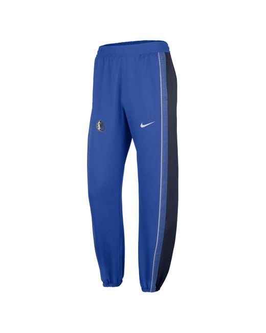 Nike Men's Blue Dallas Mavericks Zoned Dri-Fit Nba Pants