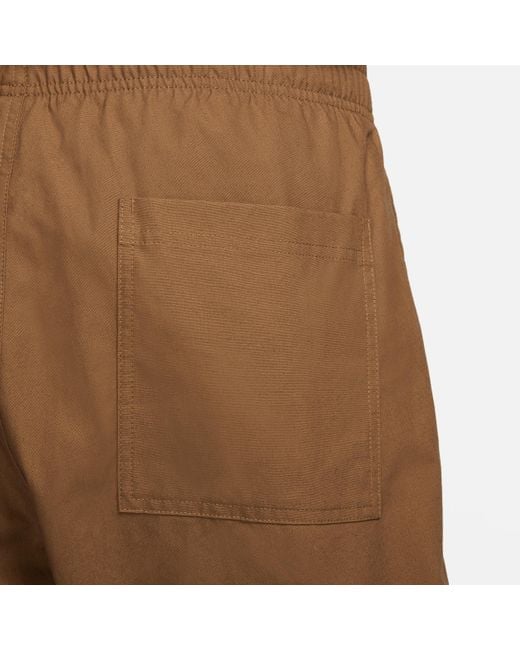 Nike Brown Club Trousers Cotton for men