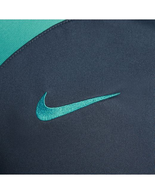 Nike Blue F.c. Barcelona Strike Dri-fit Football Hooded Knit Tracksuit Polyester for men