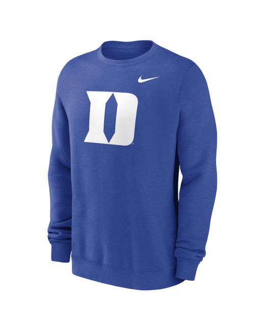 Nike Duke Blue Devils Primetime Evergreen Logo College Pullover Crew for men