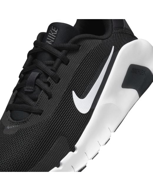 Nike Black Flex Train Workout Shoes (Extra Wide)