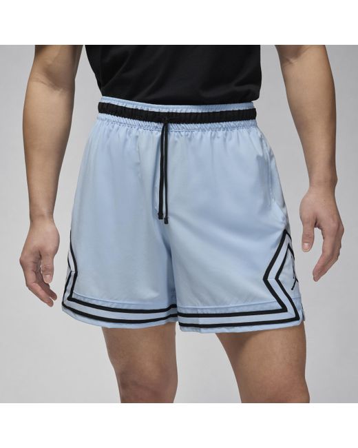 Nike Blue Sport Dri-fit Woven Diamond Shorts for men