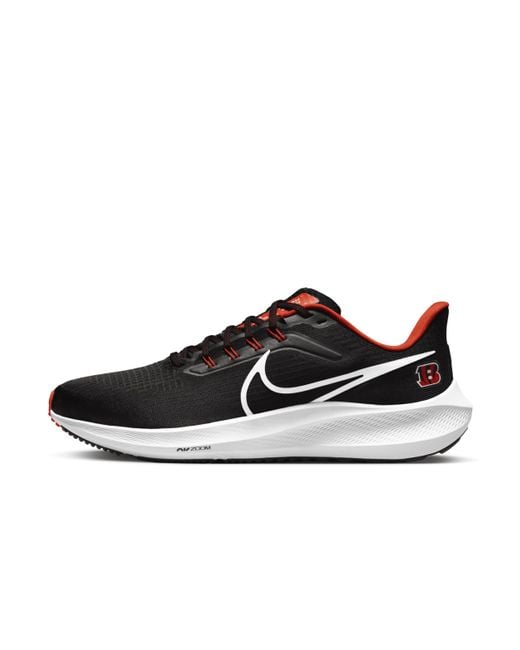 Nike Air Zoom Pegasus 39 (nfl Cincinnati Bengals) Road Running Shoes In Black, for Men Lyst