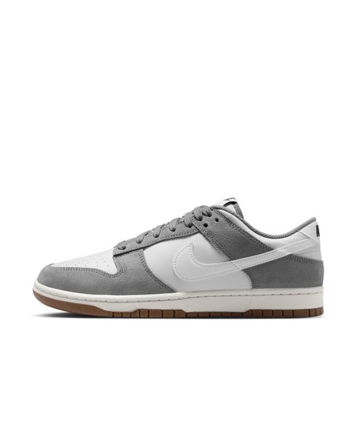 Nike Gray Dunk Low Retro Se Shoes for men
