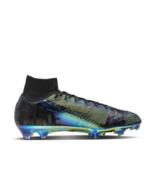 Nike Mercurial Superfly 10 Elite Se Fg High top Soccer Cleats in Blue for Men Lyst