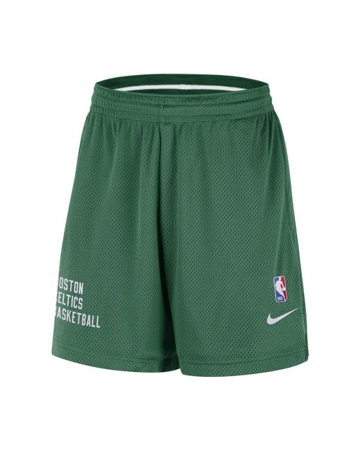 Nike Boston Celtics Nba Mesh Shorts in Green for Men | Lyst