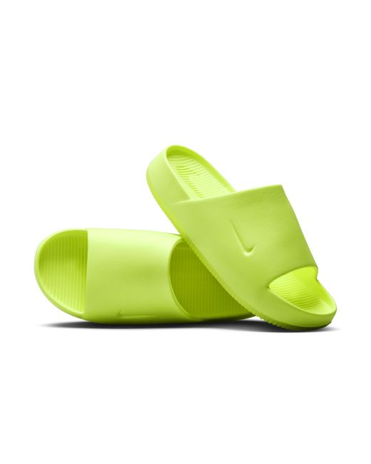 Nike Green Calm Slides for men