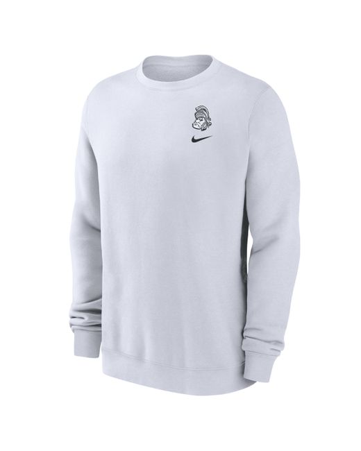 Nike Blue Michigan State Club Fleece College Sweatshirt for men