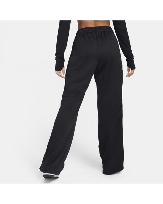 Nike Black Air Mid-rise Breakaway Trousers Polyester
