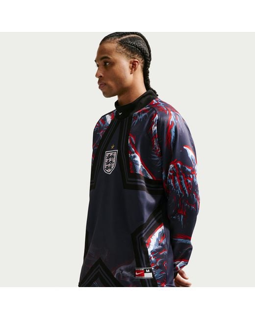 Nike England Hollywood Keeper Football Shirt in Blue for Men | Lyst