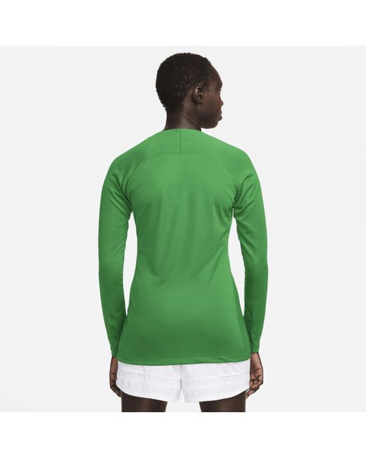 Nike Stretchy Dri FIT Park Football Base Layer in Green Lyst UK