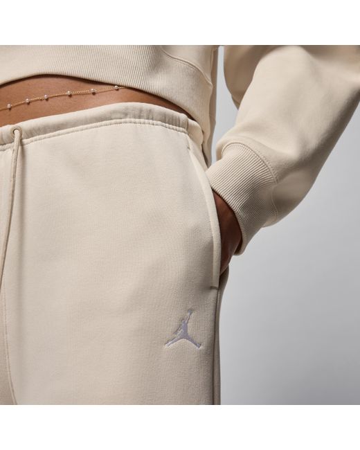 Nike Natural Brooklyn Fleece Open-Hem Pants