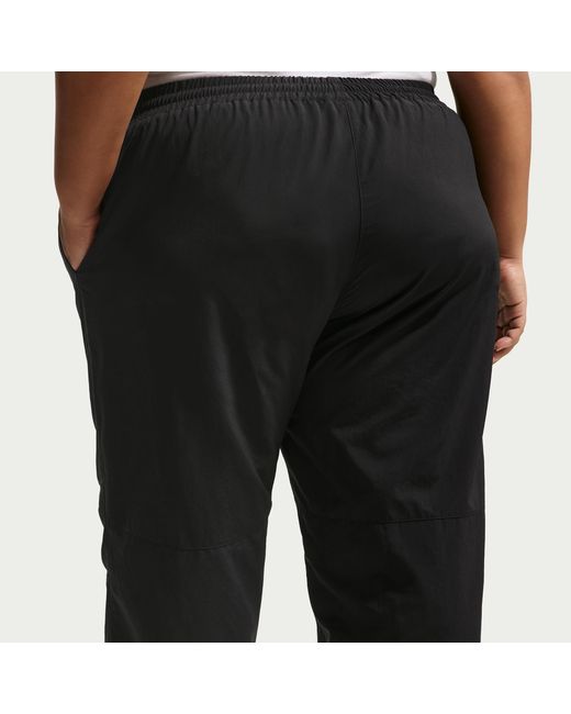 Nike Blue Sportswear Oversized High-Waisted Woven Pants (Plus Size)
