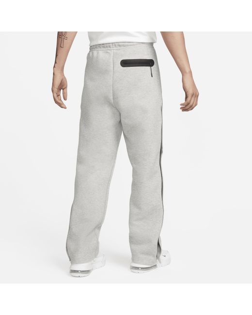 Nike Sportswear Tech Fleece Loose Fit Tear-away Pants in Gray for Men