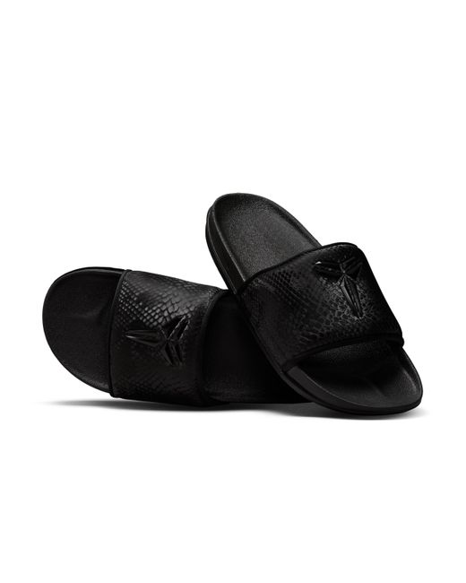 Nike Black Kobe Offcourt Slides for men