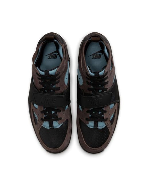 Scarpa Air Trainer Huarache di Nike in Black da Uomo