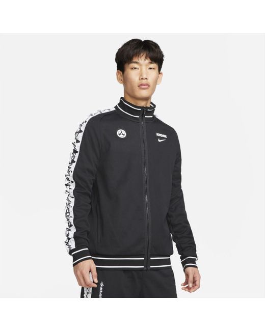 Nike Synthetic X Acronym® Therma-fit Knit Jacket in Black,White (Black ...