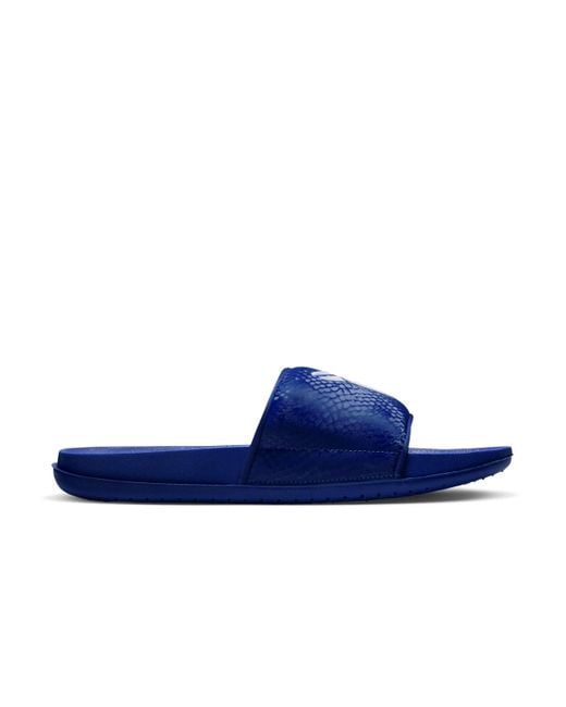 Nike Blue Kobe Offcourt Slides for men