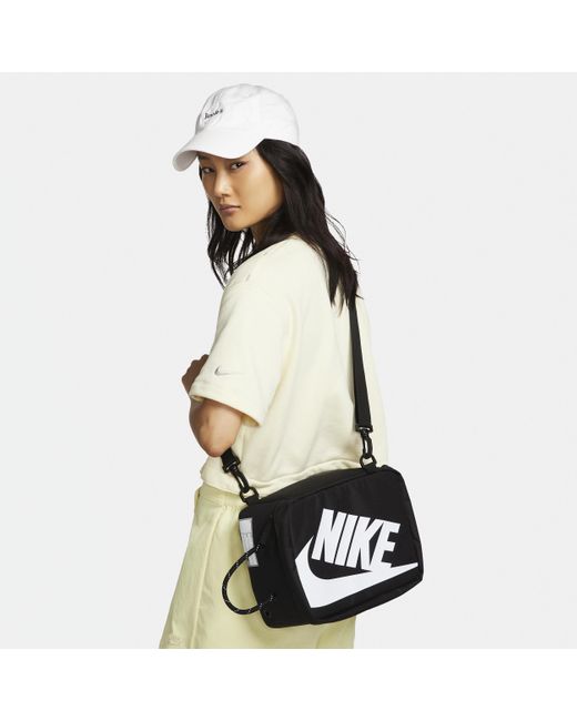 Nike White Shoe Box Bag (small, 8l)