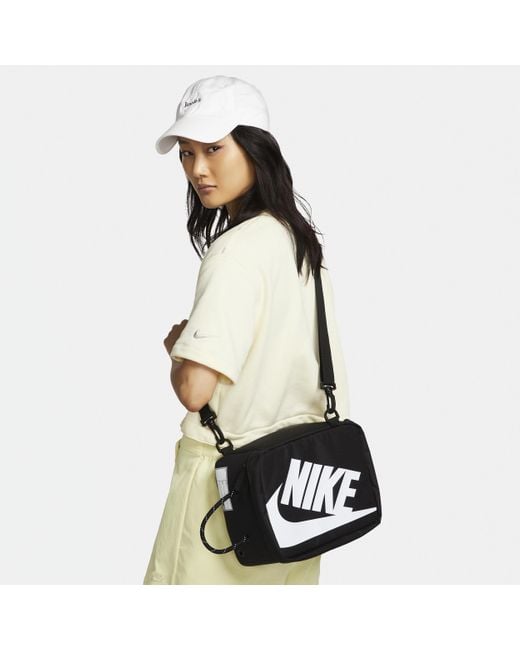 Nike White Shoe Box Bag (Small, 8L)