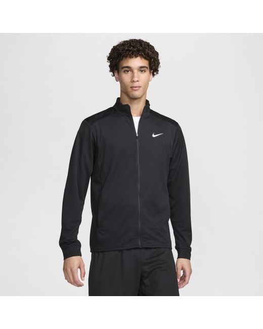 Nike Totality Dri-Fit Knit Veelzijdig Jack Voor in het Blue voor heren