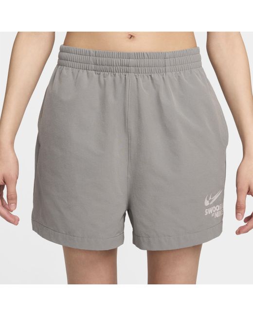 Nike Gray Sportswear Woven Shorts