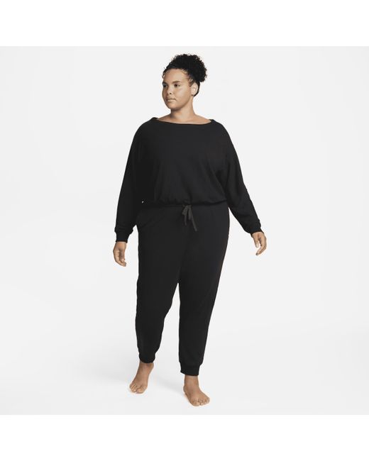 Nike Yoga Dri-fit Jumpsuit (plus in Black | Lyst