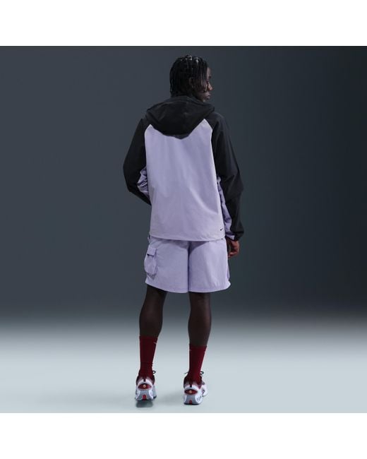 Nike Blue Tech Woven Cargo Shorts for men