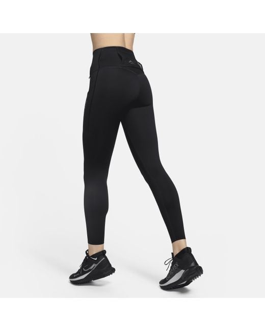 Nike Trail Go Firm-support High-waisted 7/8 Leggings With Pockets