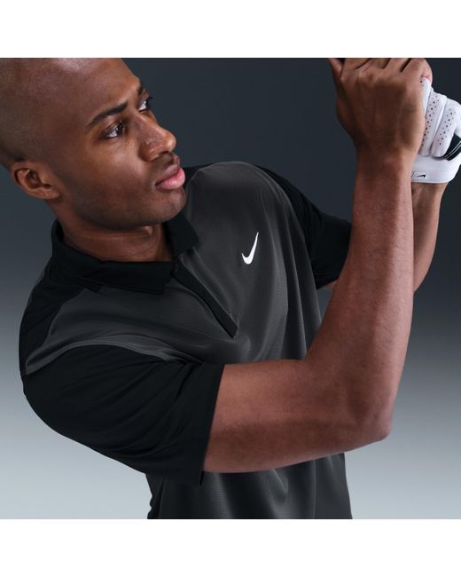Nike Blue Victory+ Dri-Fit Golf Polo for men