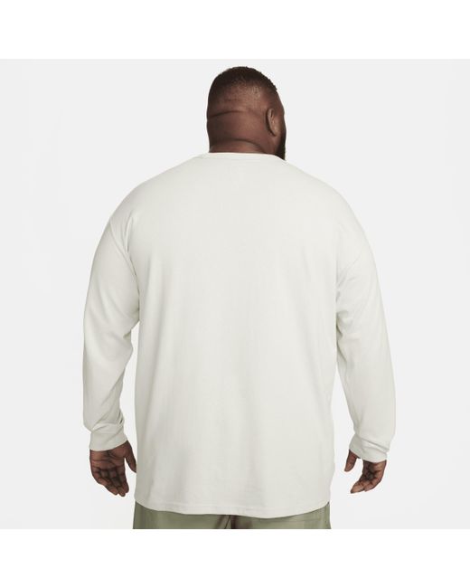 Nike White Sportswear Long-sleeve Max90 T-shirt for men