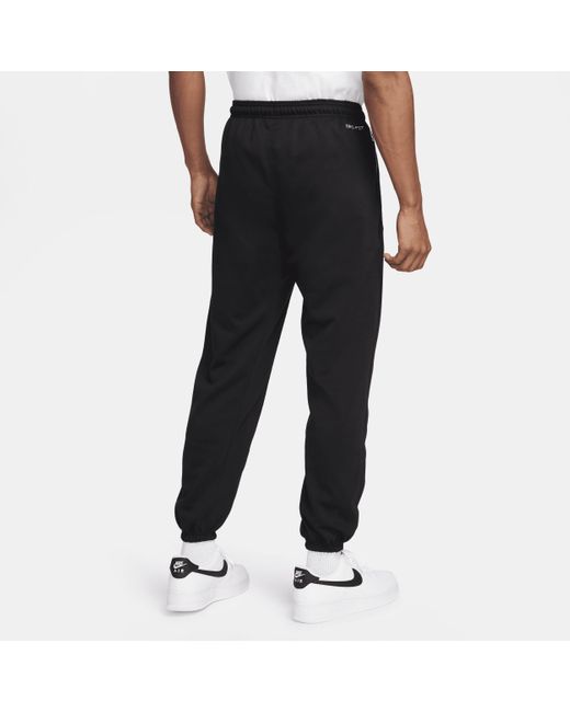 Nike Black Standard Issue Dri-fit Basketball Pants for men