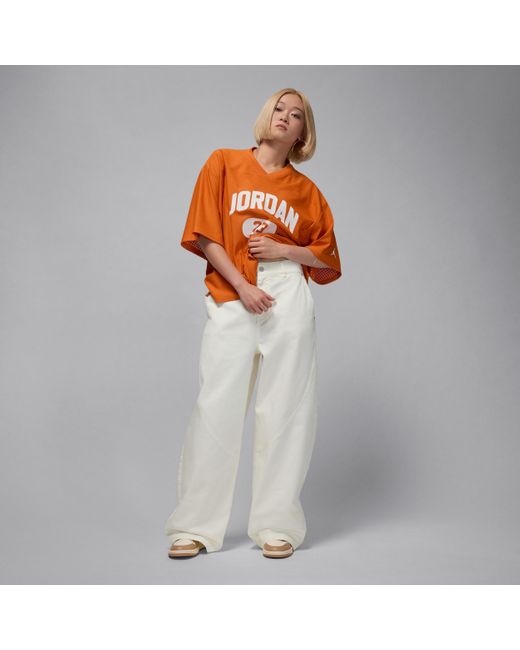 Nike White Nike Flight '91 Wide-Leg Baggy Trousers